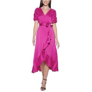 Kensie wrap ruffle dress size 6